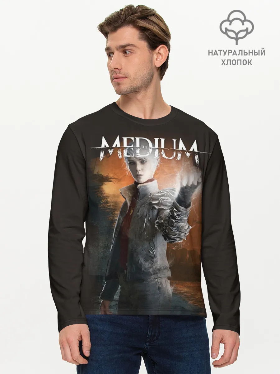 Мужской лонгслив базовый / The Medium