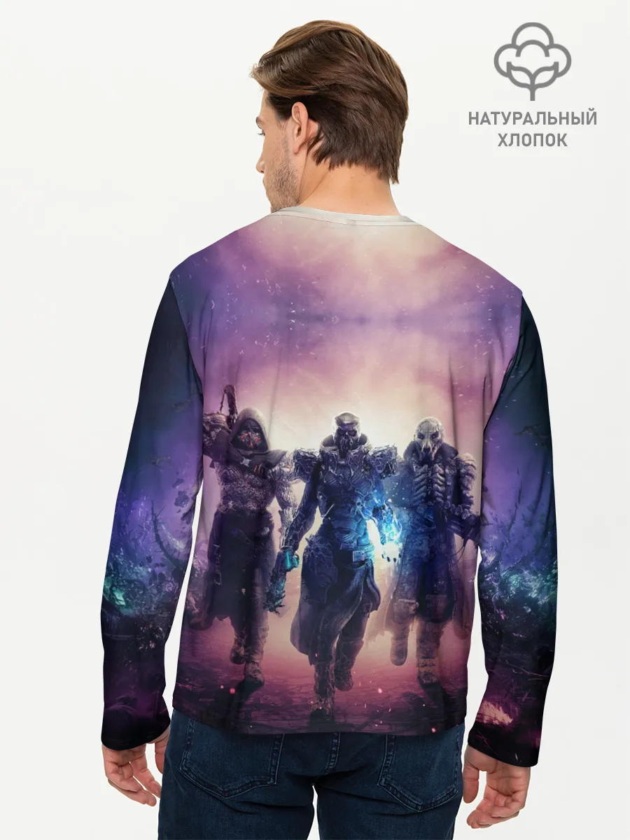 Мужской лонгслив базовый / Outriders