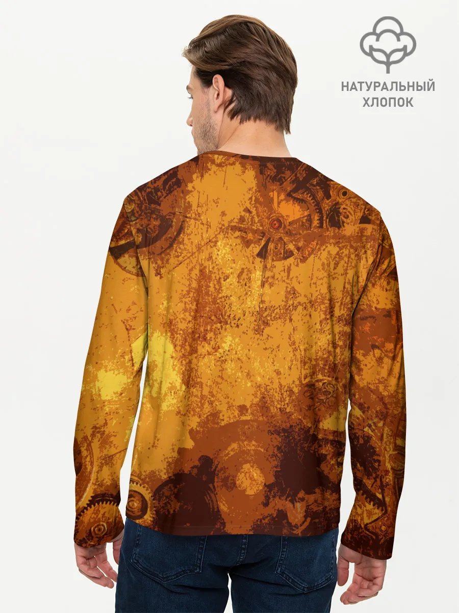 Мужской лонгслив базовый / Стимпанк