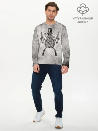 Мужской лонгслив базовый / Стимпанк