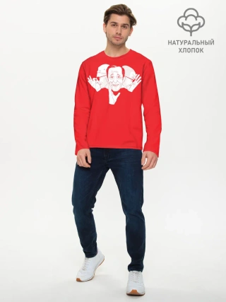 Мужской лонгслив базовый / КРОВОСТОК