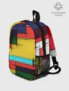 Рюкзак детский / абстрактные фигуры цвета