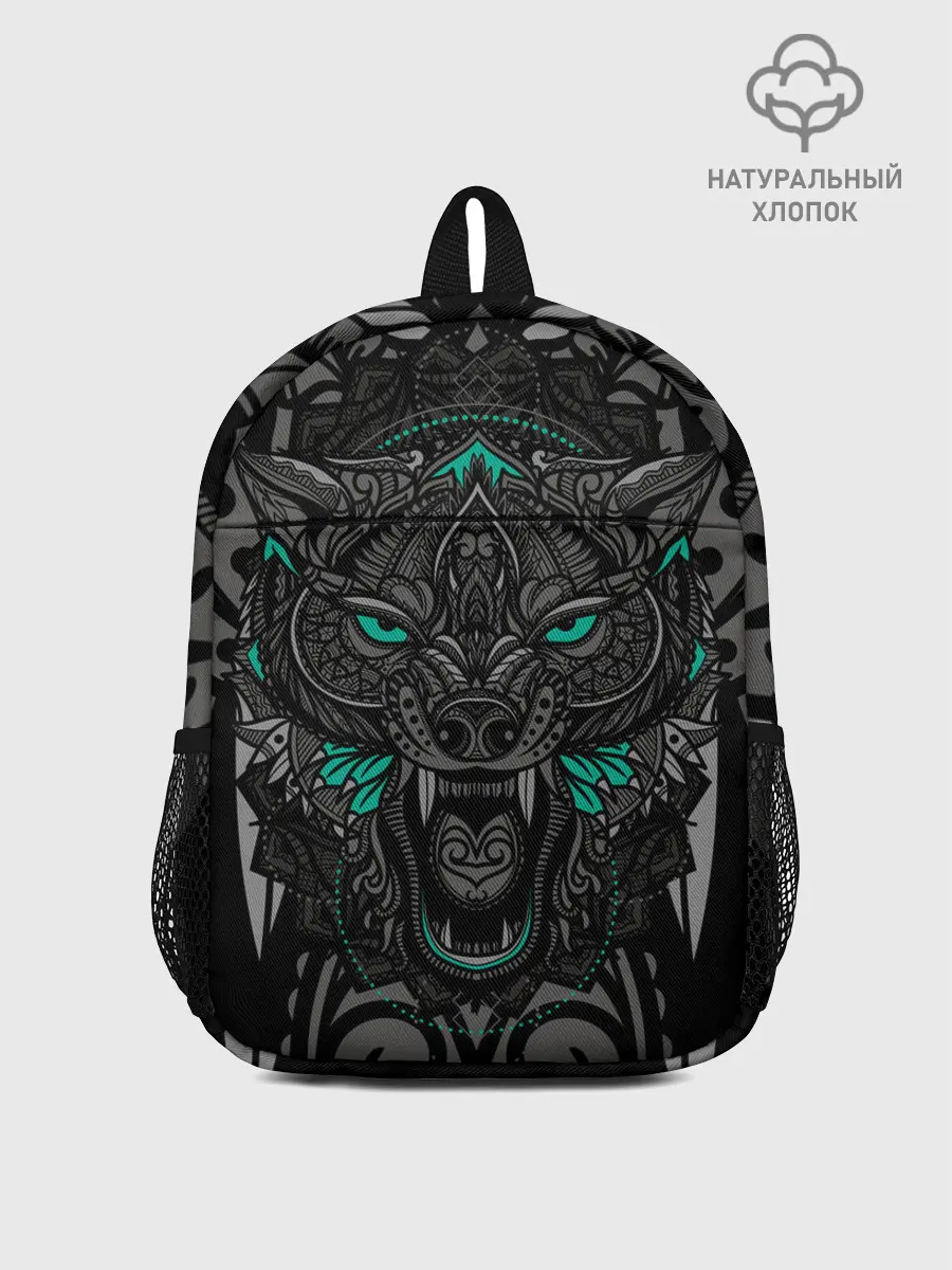 Рюкзак детский / Рисунок волк