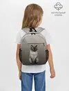 Рюкзак детский / Сиамский кот голубые глаза