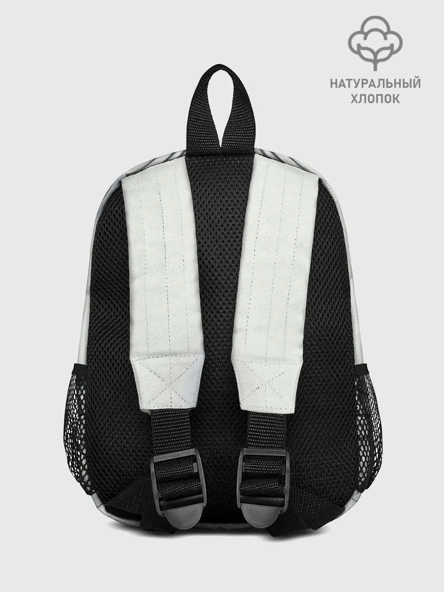 Рюкзак детский / Серая абстракция