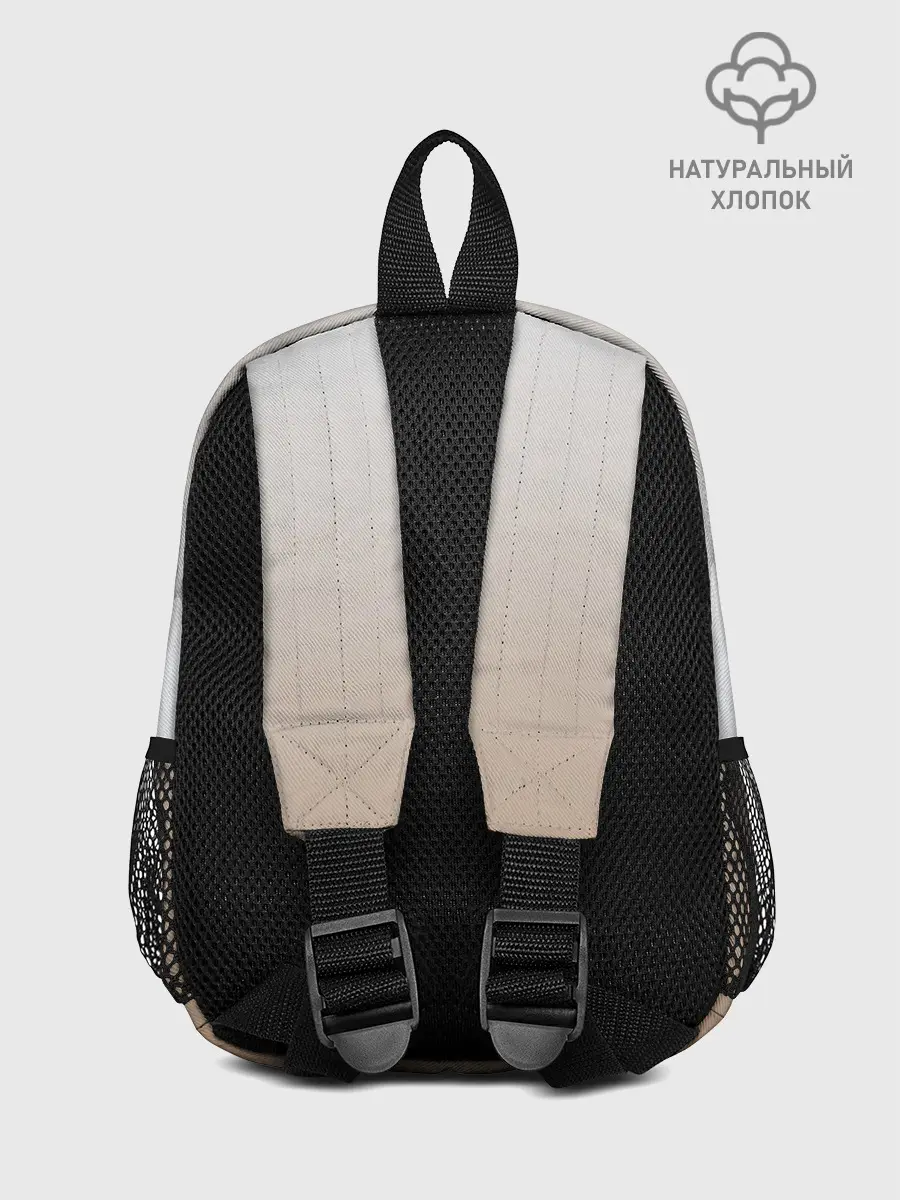 Рюкзак детский / бело-рыжий котенок реализм