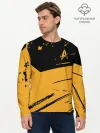 Мужской лонгслив базовый / Star Trek
