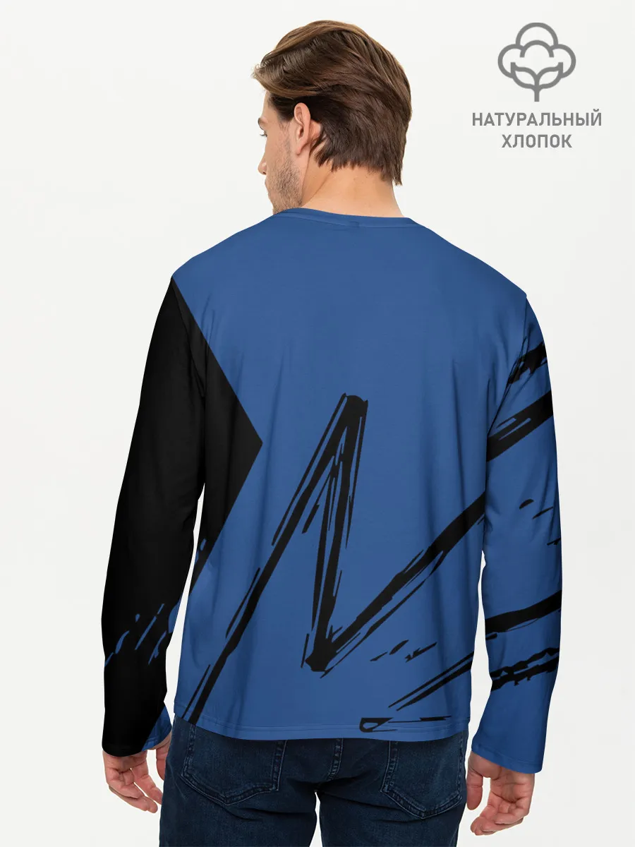 Мужской лонгслив базовый / Star Trek