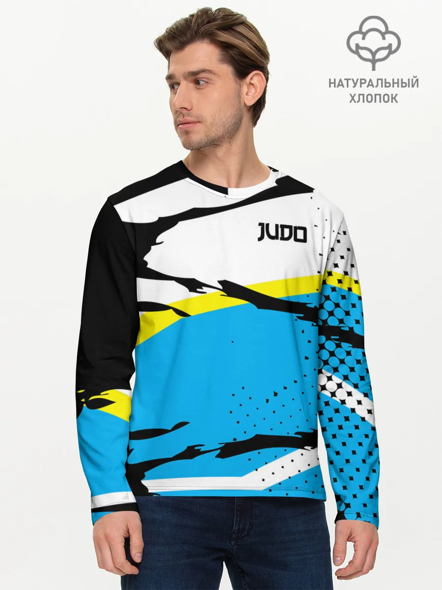 Мужской лонгслив базовый / JUDO | ДЗЮДО