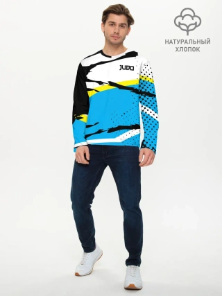 Мужской лонгслив базовый / JUDO | ДЗЮДО