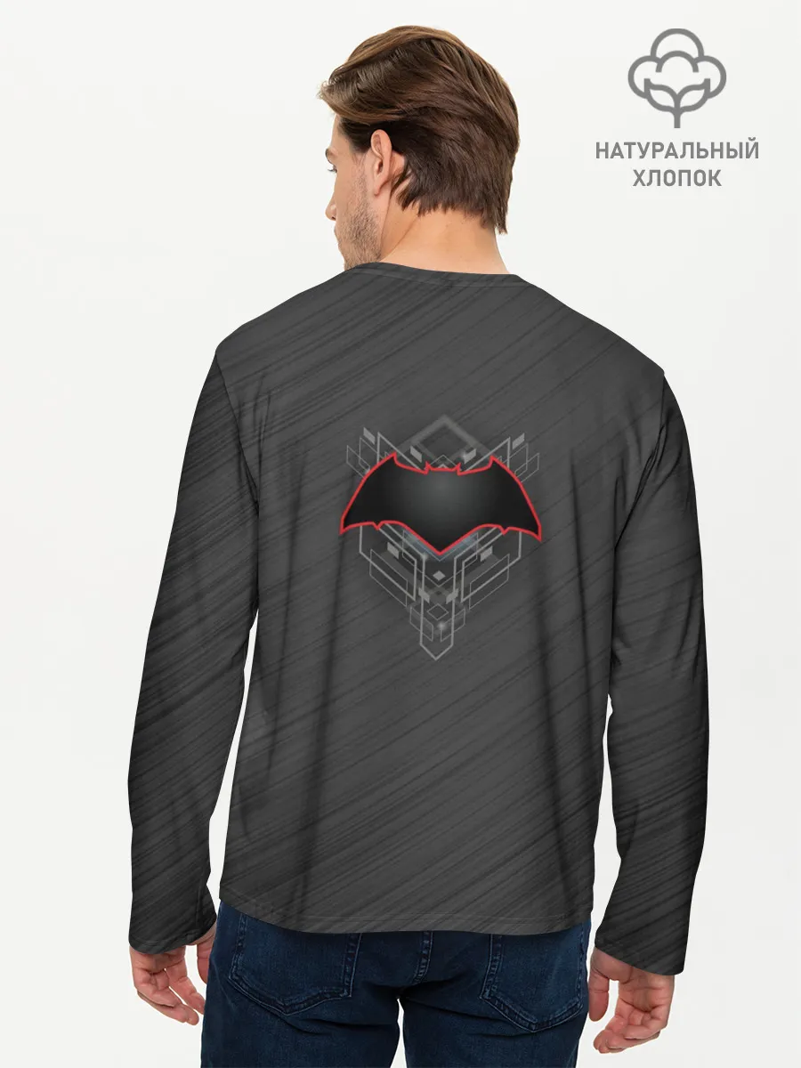 Мужской лонгслив базовый / Batman