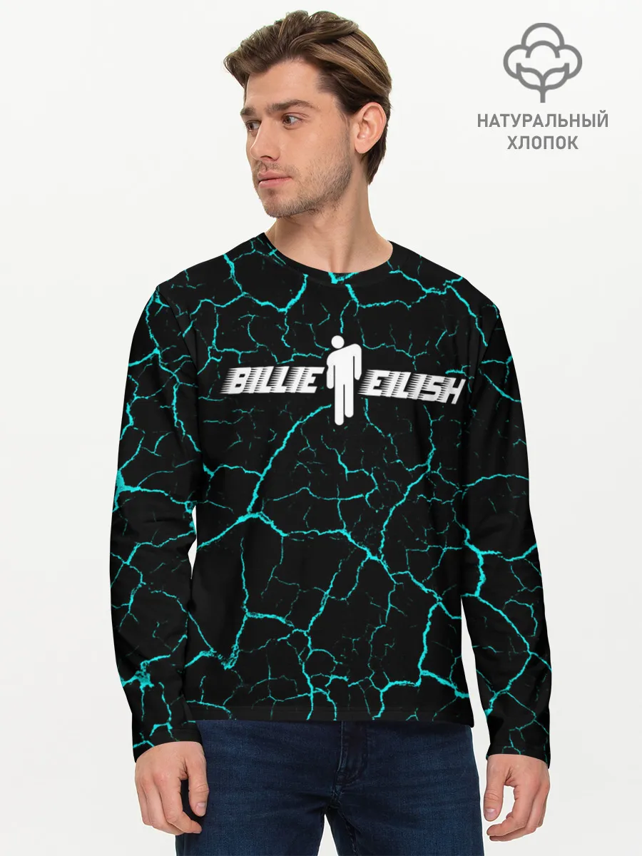 Мужской лонгслив базовый / BILLIE EILISH / БИЛЛИ АЙЛИШ