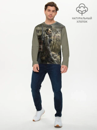 Мужской лонгслив базовый / S.T.A.L.K.E.R. Припять зовет