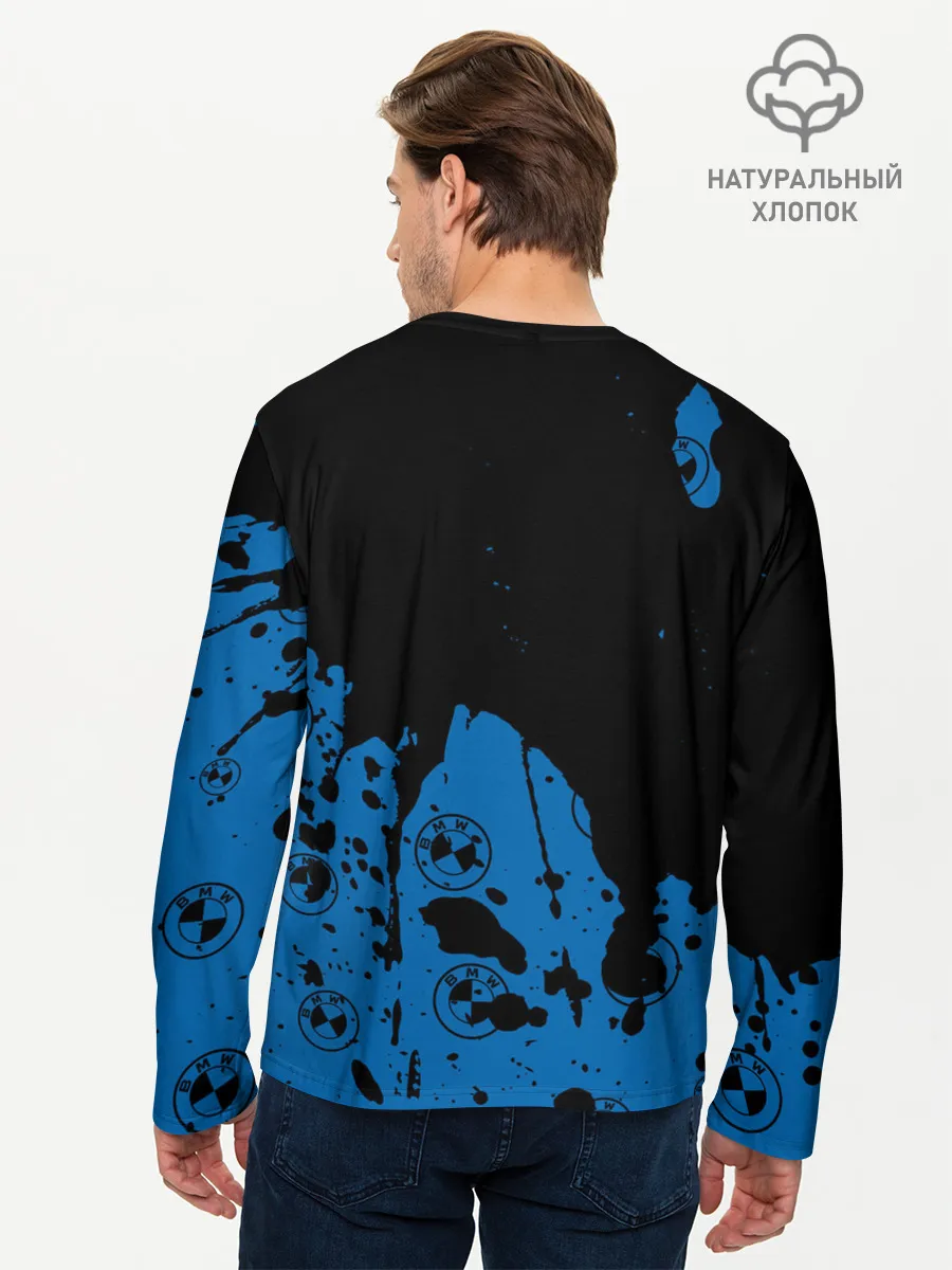 Мужской лонгслив базовый / BMW / БМВ