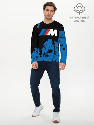Мужской лонгслив базовый / BMW / БМВ