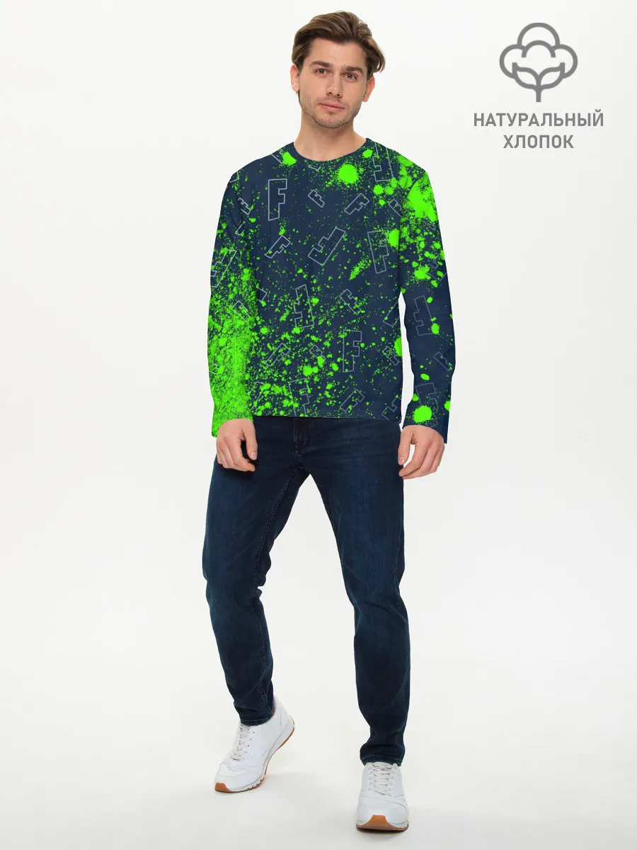 Мужской лонгслив базовый / FORTNITE / ФОРТНАЙТ