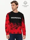 Мужской лонгслив базовый / HONDA / ХОНДА