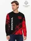 Мужской лонгслив базовый / HONDA / ХОНДА