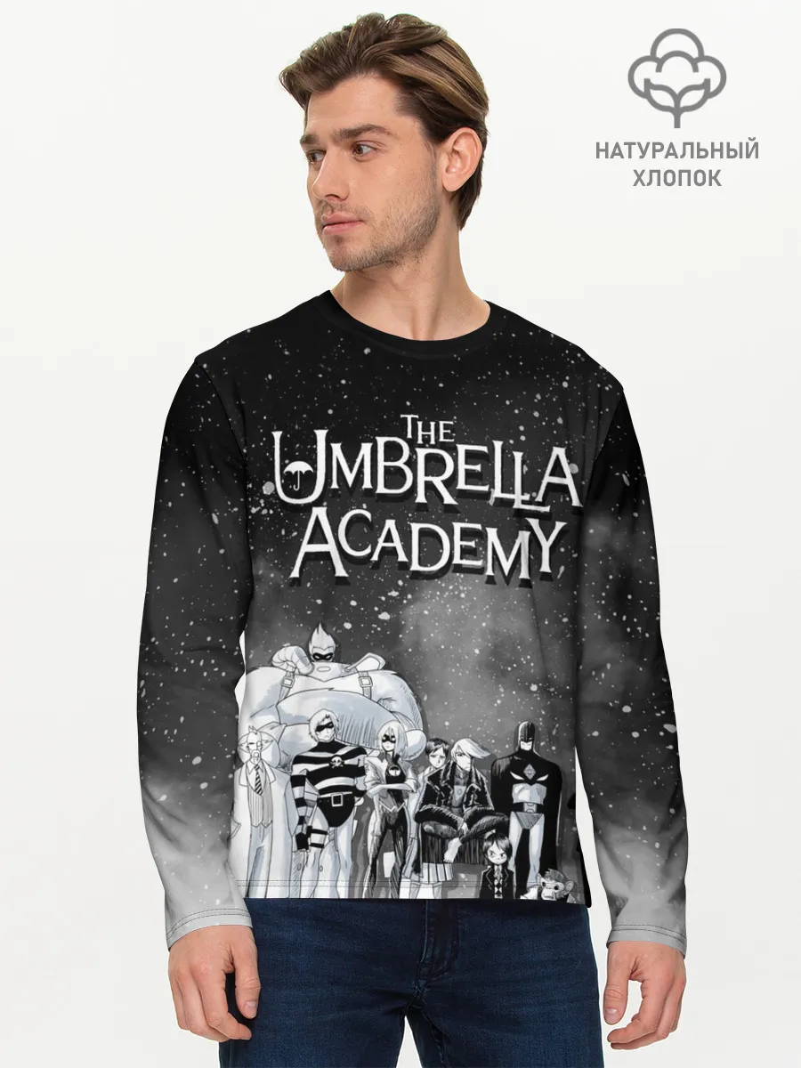 Мужской лонгслив базовый / The Umbrella Academy