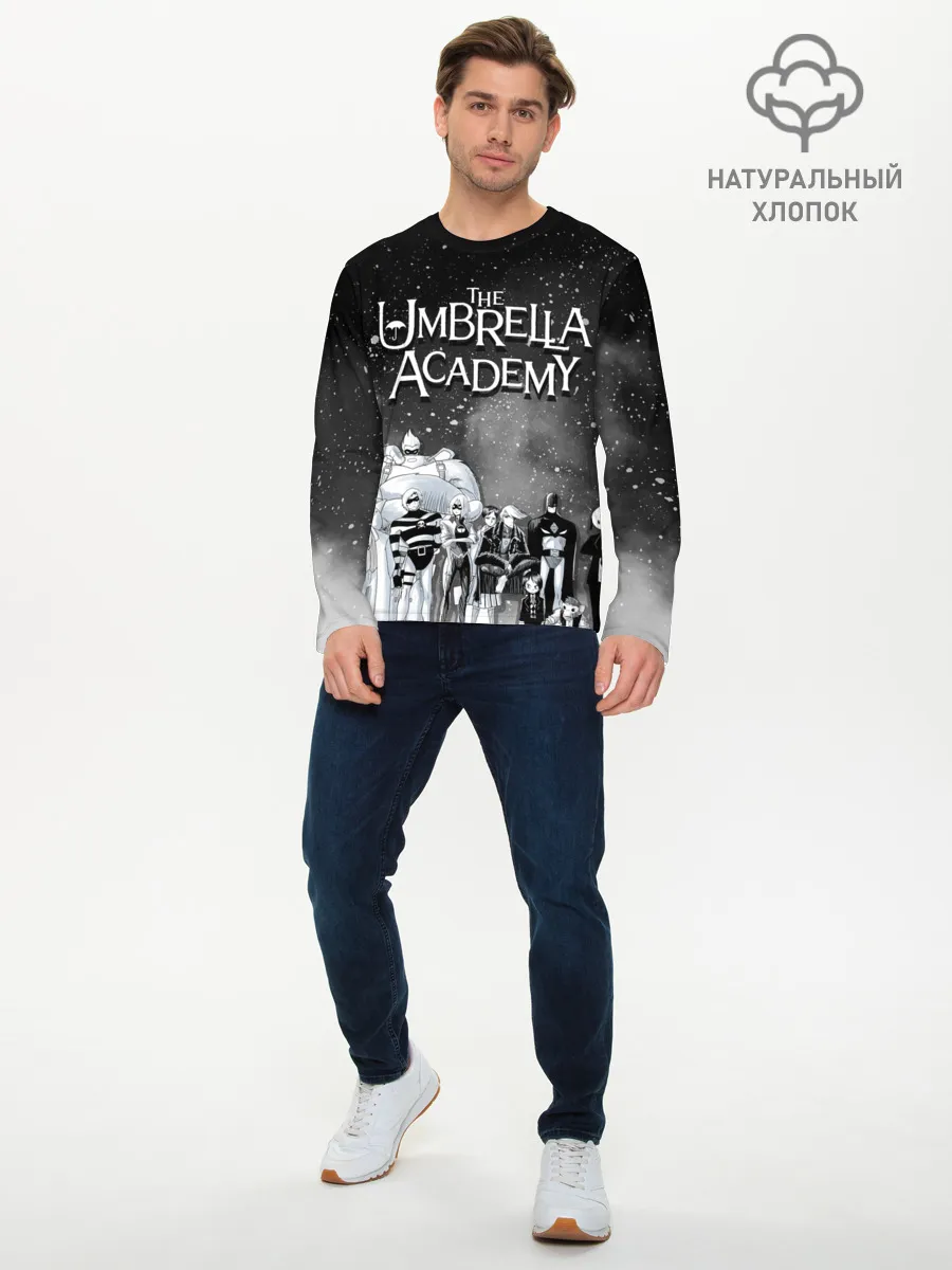 Мужской лонгслив базовый / The Umbrella Academy