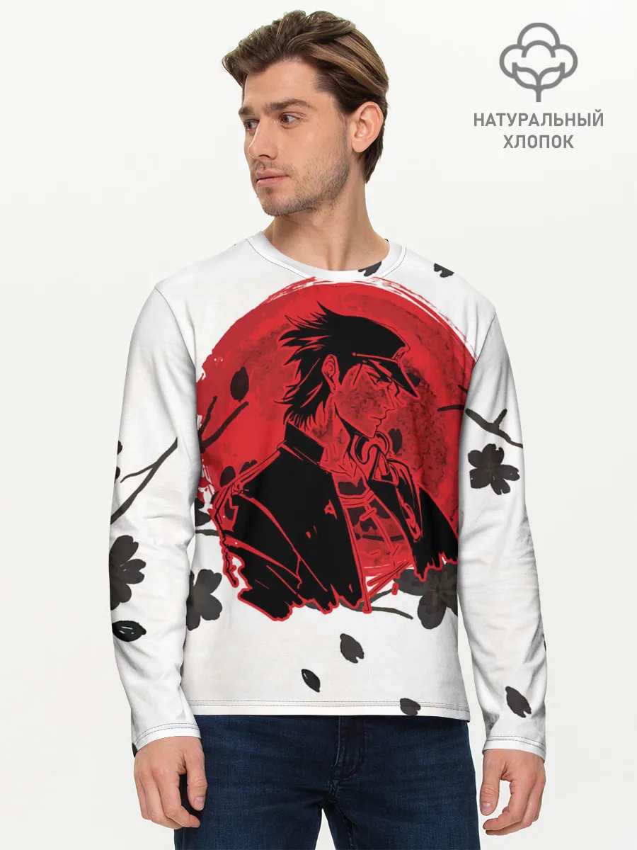 Мужской лонгслив базовый / JoJo Bizarre Adventure