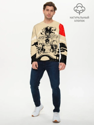 Мужской лонгслив базовый / JOJO BIZARRE ADVENTURE | ПРИКЛЮЧЕНИЯ ДЖОДЖО