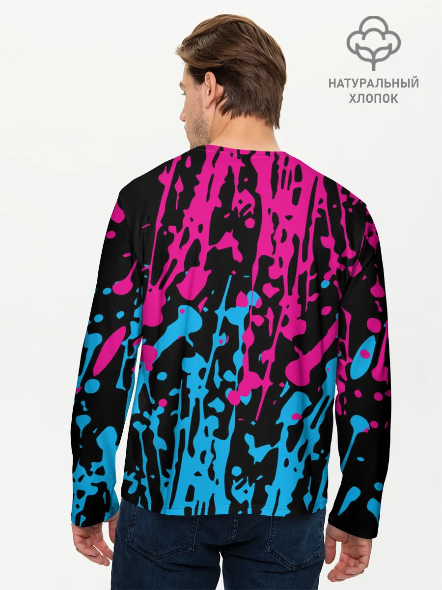 Мужской лонгслив базовый / ORA ORA ORA / MUDA MUDA MUDA