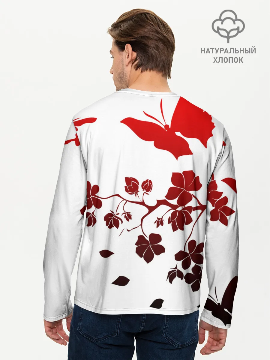 Мужской лонгслив базовый / JoJo Bizarre Adventure