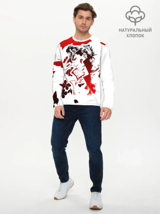 Мужской лонгслив базовый / JoJo Bizarre Adventure