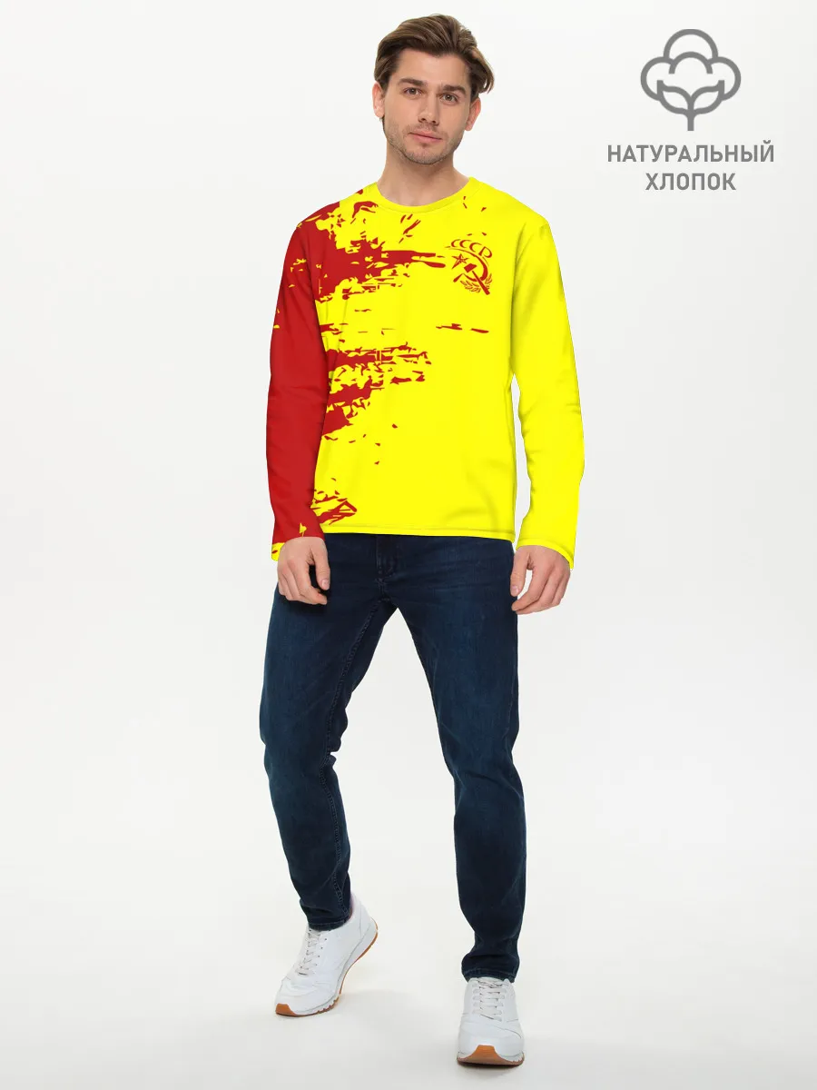 Мужской лонгслив базовый / CCCP