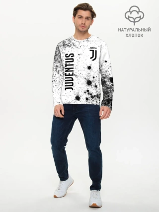 Мужской лонгслив базовый / JUVENTUS / ЮВЕНТУС
