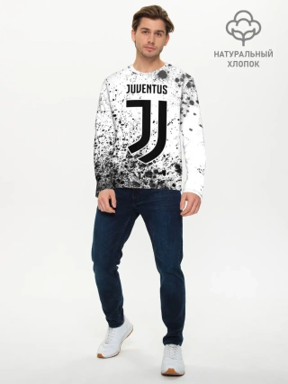 Мужской лонгслив базовый / JUVENTUS / ЮВЕНТУС