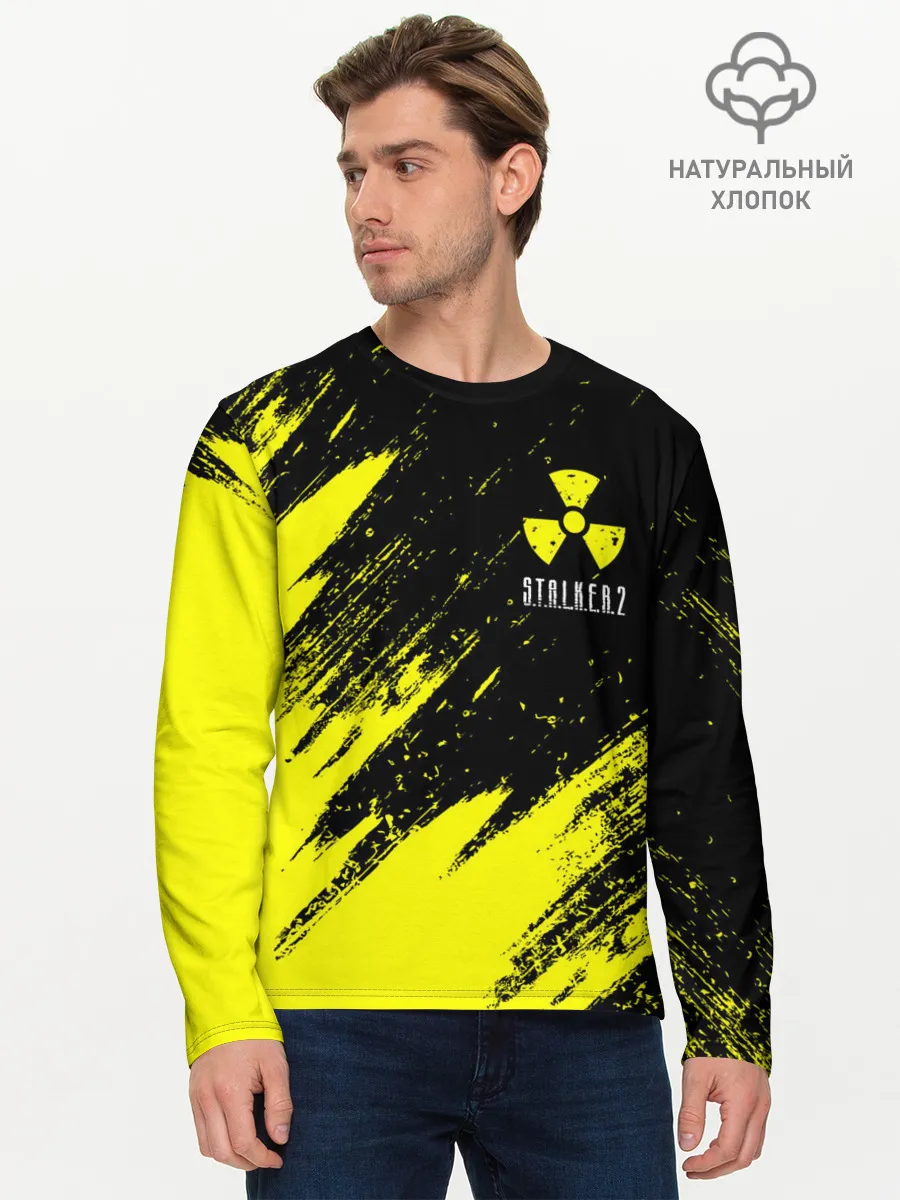 Мужской лонгслив базовый / STALKER 2 / СТАЛКЕР 2