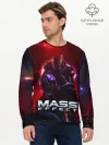 Мужской лонгслив базовый / Mass Effect