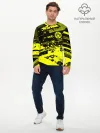 Мужской лонгслив базовый / Borussia Dortmund