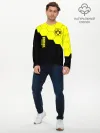 Мужской лонгслив базовый / Borussia Dortmund