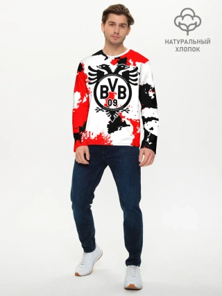 Мужской лонгслив базовый / FC Borussia