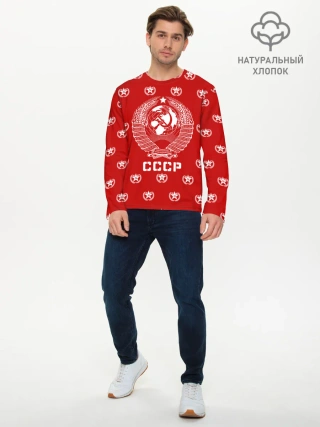 Мужской лонгслив базовый / СССР