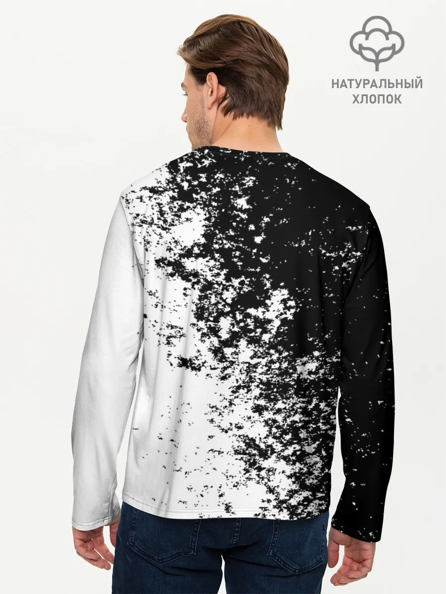 Мужской лонгслив базовый / Приключения ДжоДжо