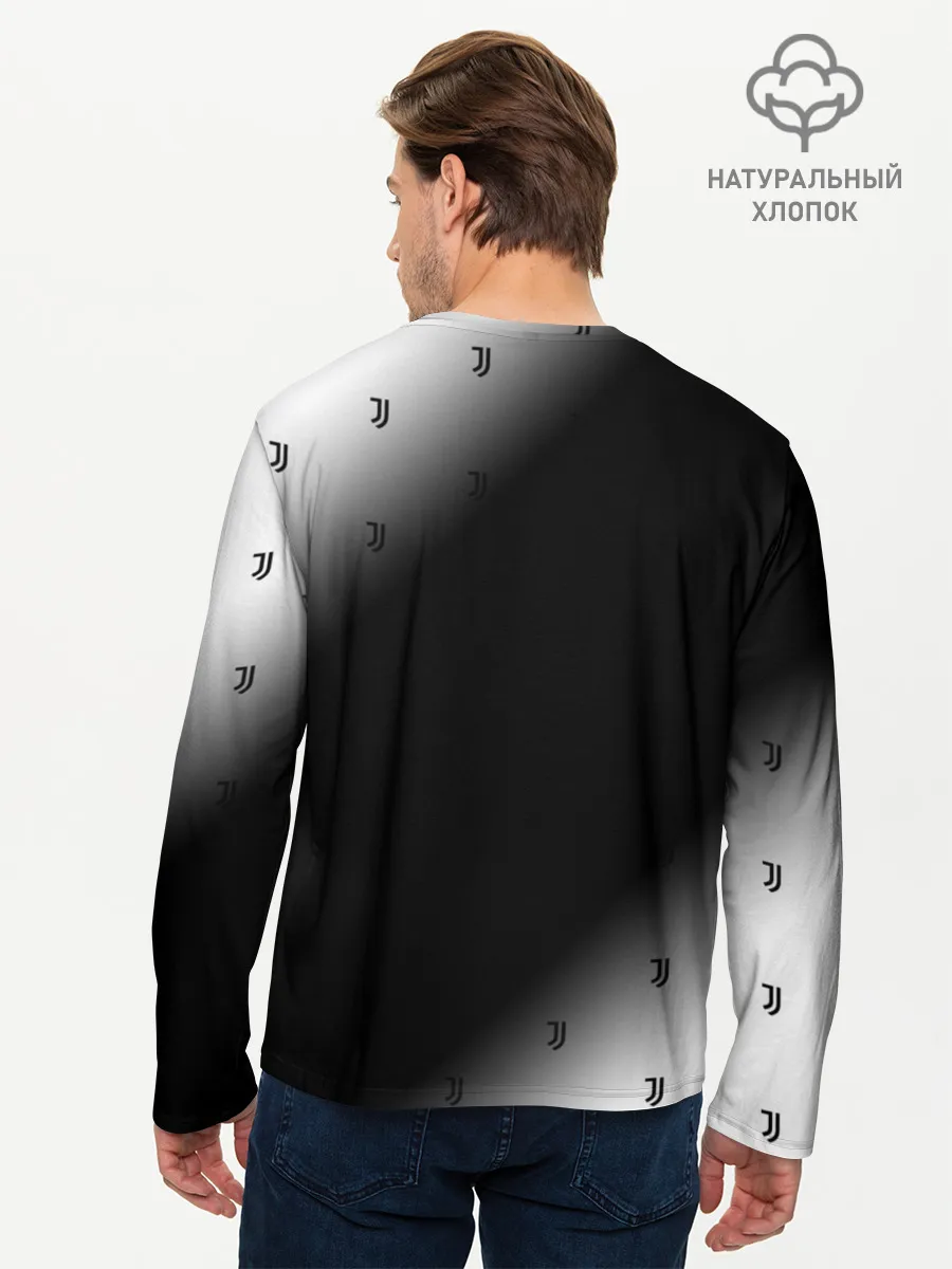 Мужской лонгслив базовый / JUVENTUS / ЮВЕНТУС