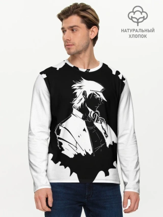 Мужской лонгслив базовый / JoJo Bizarre Adventure