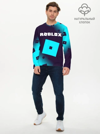 Мужской лонгслив базовый / ROBLOX / РОБЛОКС