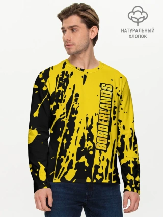 Мужской лонгслив базовый / Borderlands