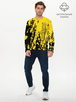 Мужской лонгслив базовый / Borderlands