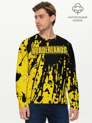 Мужской лонгслив базовый / Borderlands