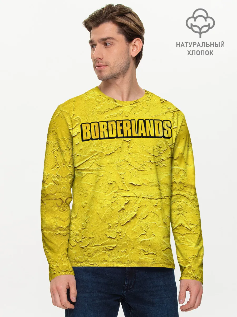 Мужской лонгслив базовый / Borderlands