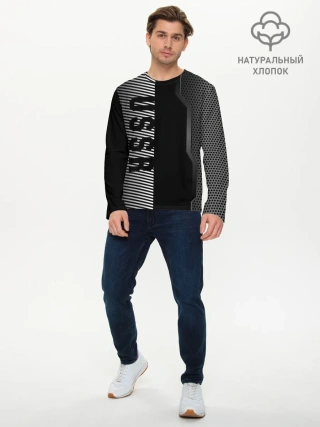 Мужской лонгслив базовый / СССР