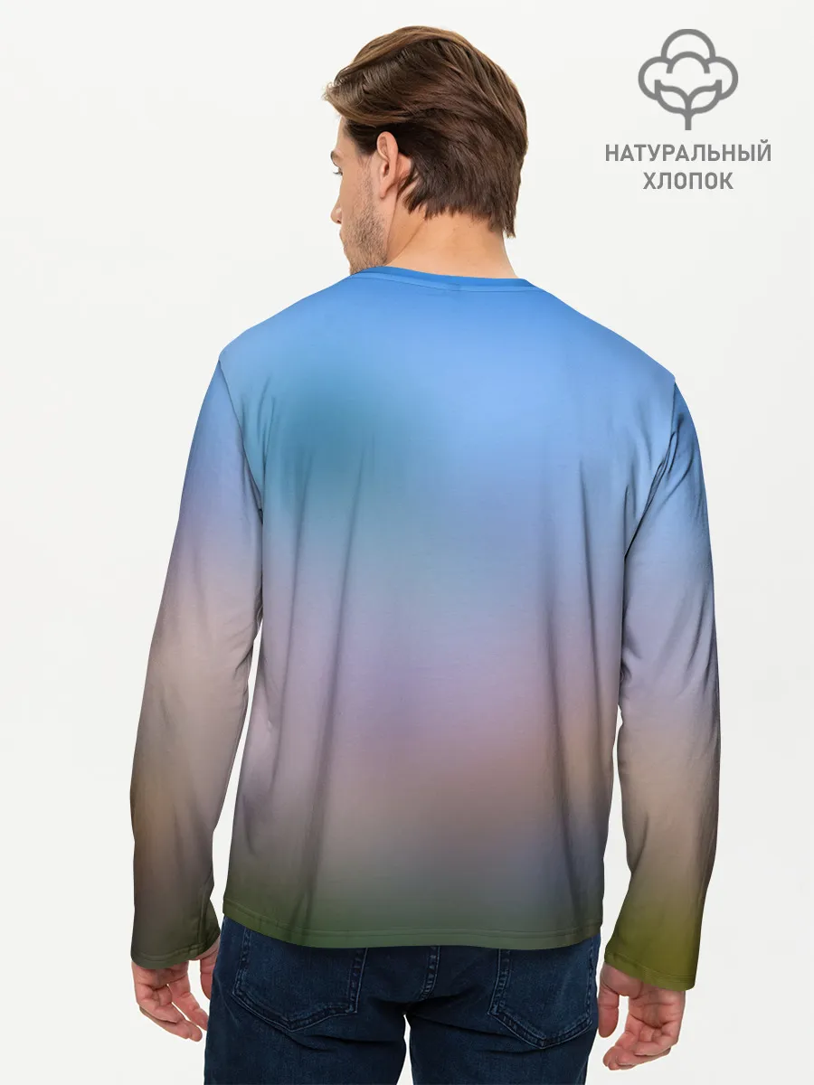 Мужской лонгслив базовый / Я не в Японии 10