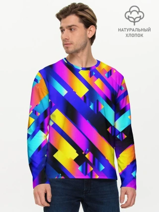 Мужской лонгслив базовый / Rectangle