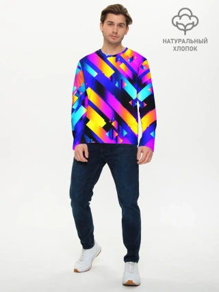 Мужской лонгслив базовый / Rectangle